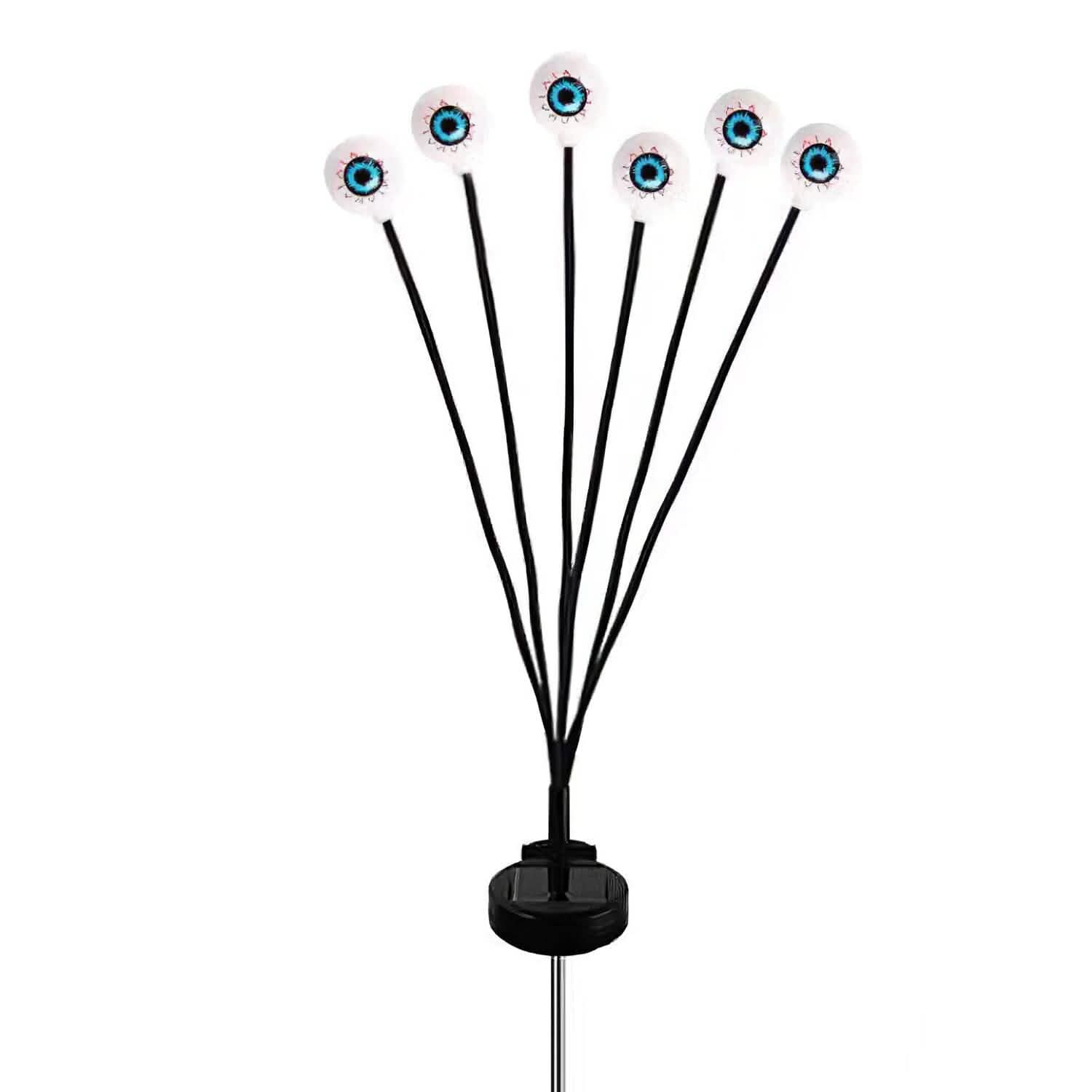 2-Pieces: Solar Scary Eyeball Lights Halloween Decoration Swaying Light DailySale