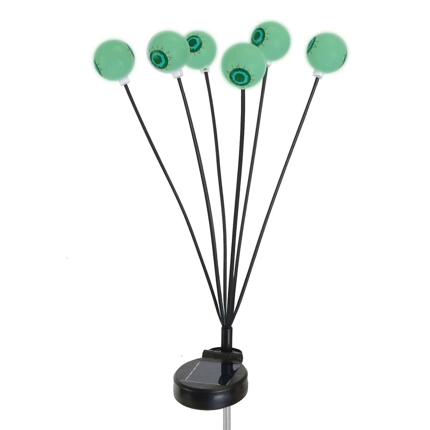 2-Pieces: Solar Scary Eyeball Lights Halloween Decoration Swaying Light DailySale