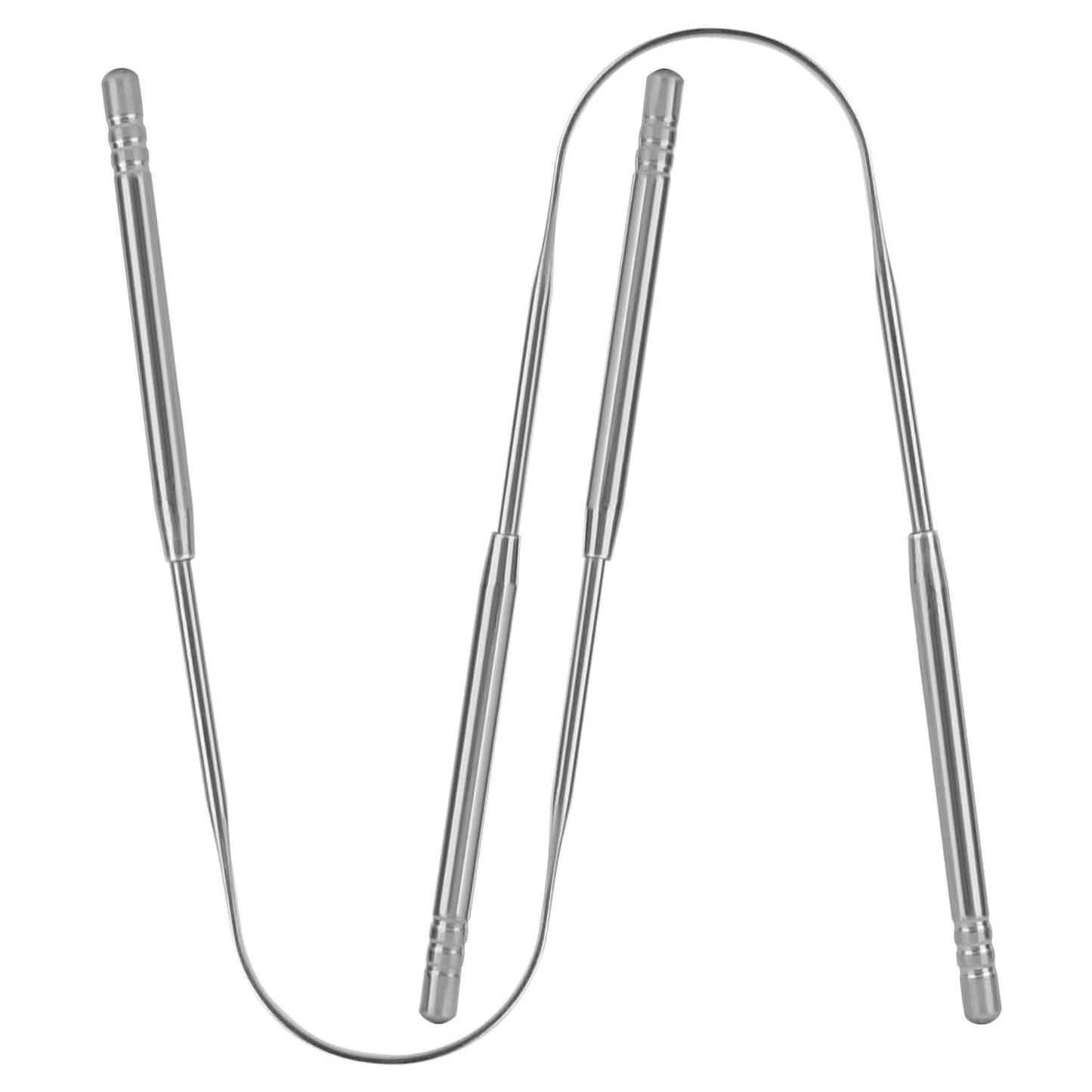 2-Pieces: Tongue Scraper Cleaner Stainless Steel DailySale