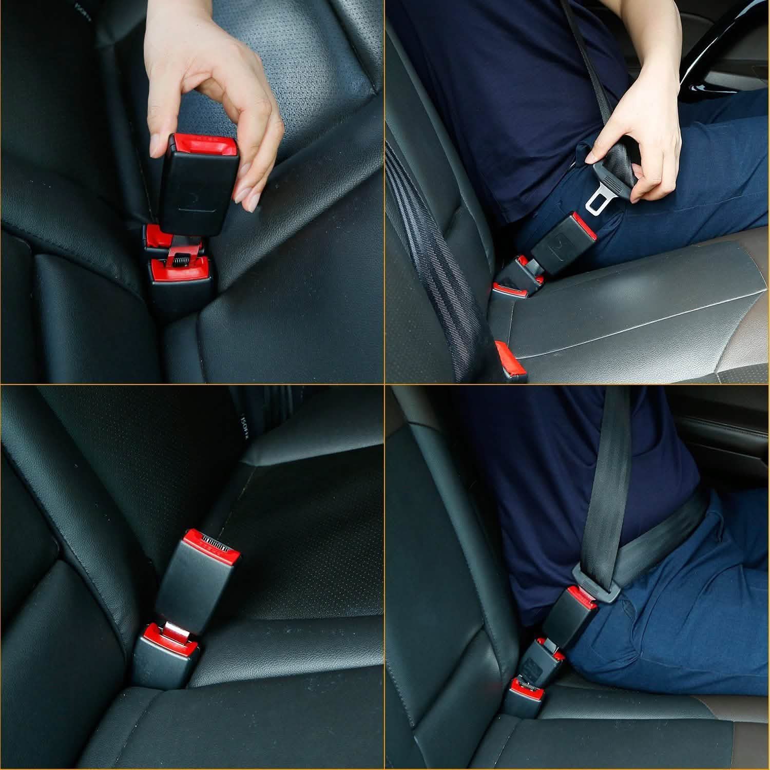 2-Pieces: Universal Car Extension Socket Buckles DailySale