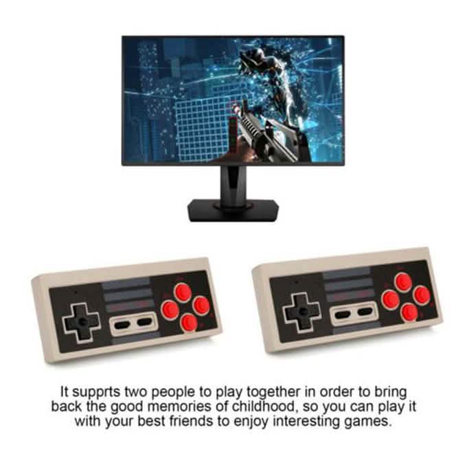 2-Pieces: Wireless Game Controller Remote Control For NES Classic Edition Nintendo Console DailySale