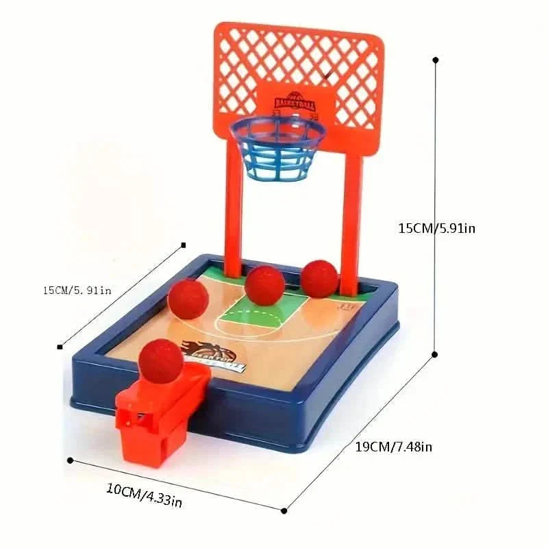 2-Player Finger Basketball Hoop Game - Tabletop Sports Toy for Youngsters Party Fun DailySale