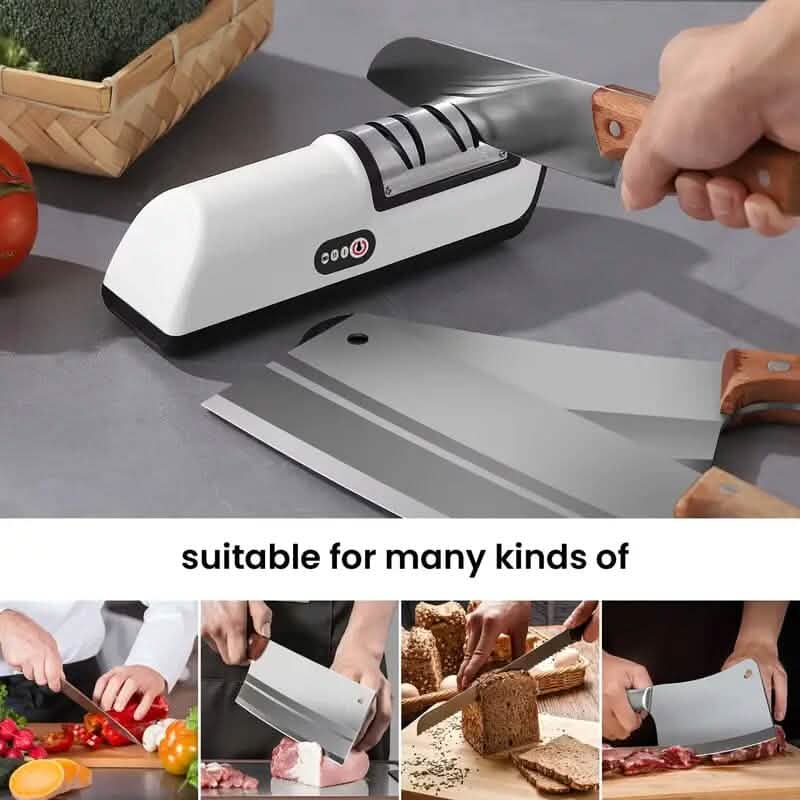 2-Stage Electric Knife Sharpener DailySale