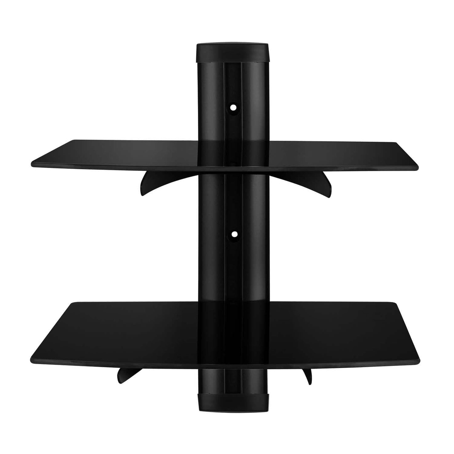 2 Tier Dual Glass Shelf Wall Mount DailySale
