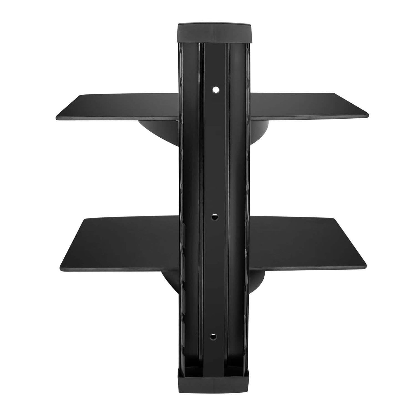 2 Tier Dual Glass Shelf Wall Mount DailySale