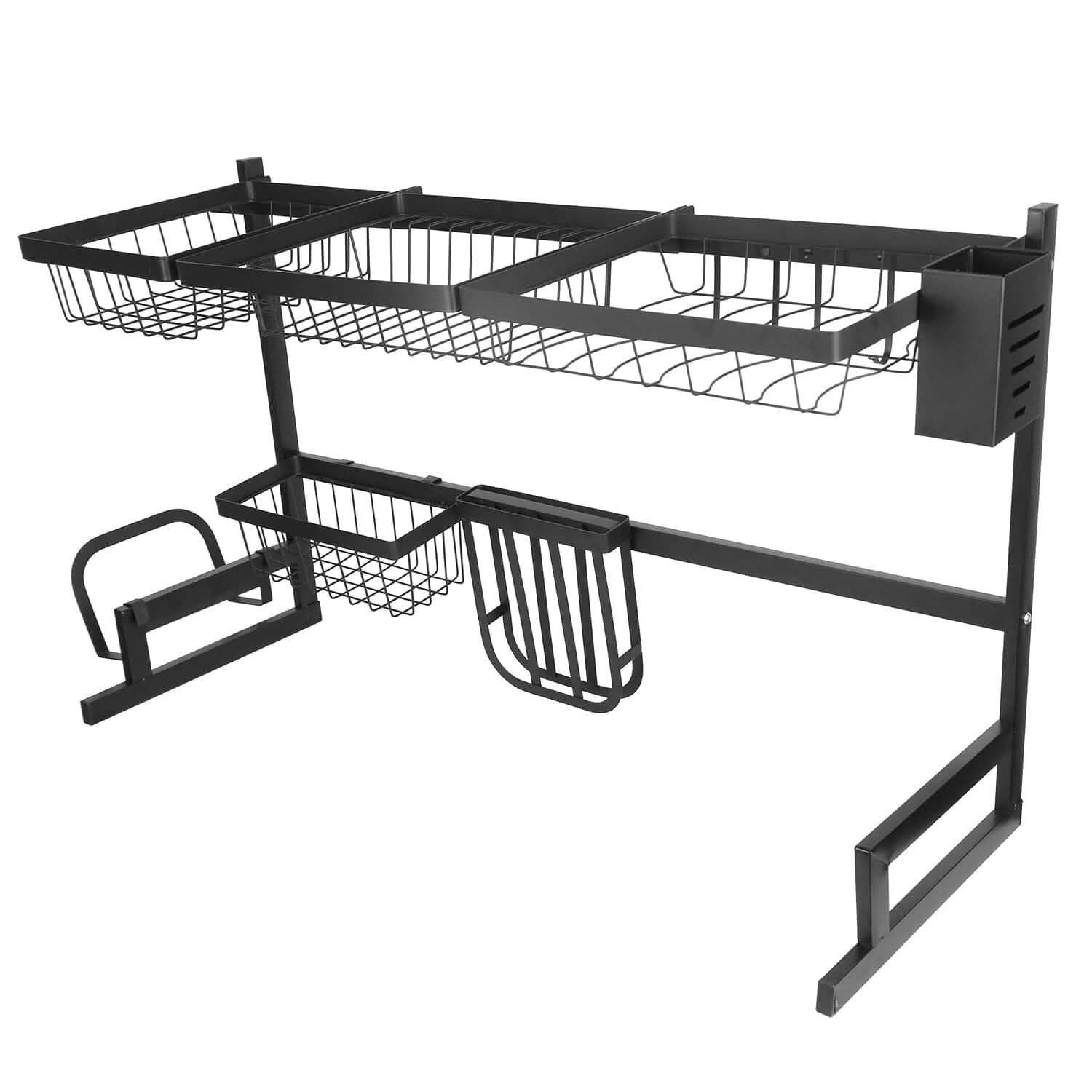 2-Tier Over the Sink Dish Drying Rack DailySale