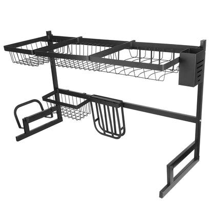 2-Tier Over the Sink Dish Drying Rack DailySale