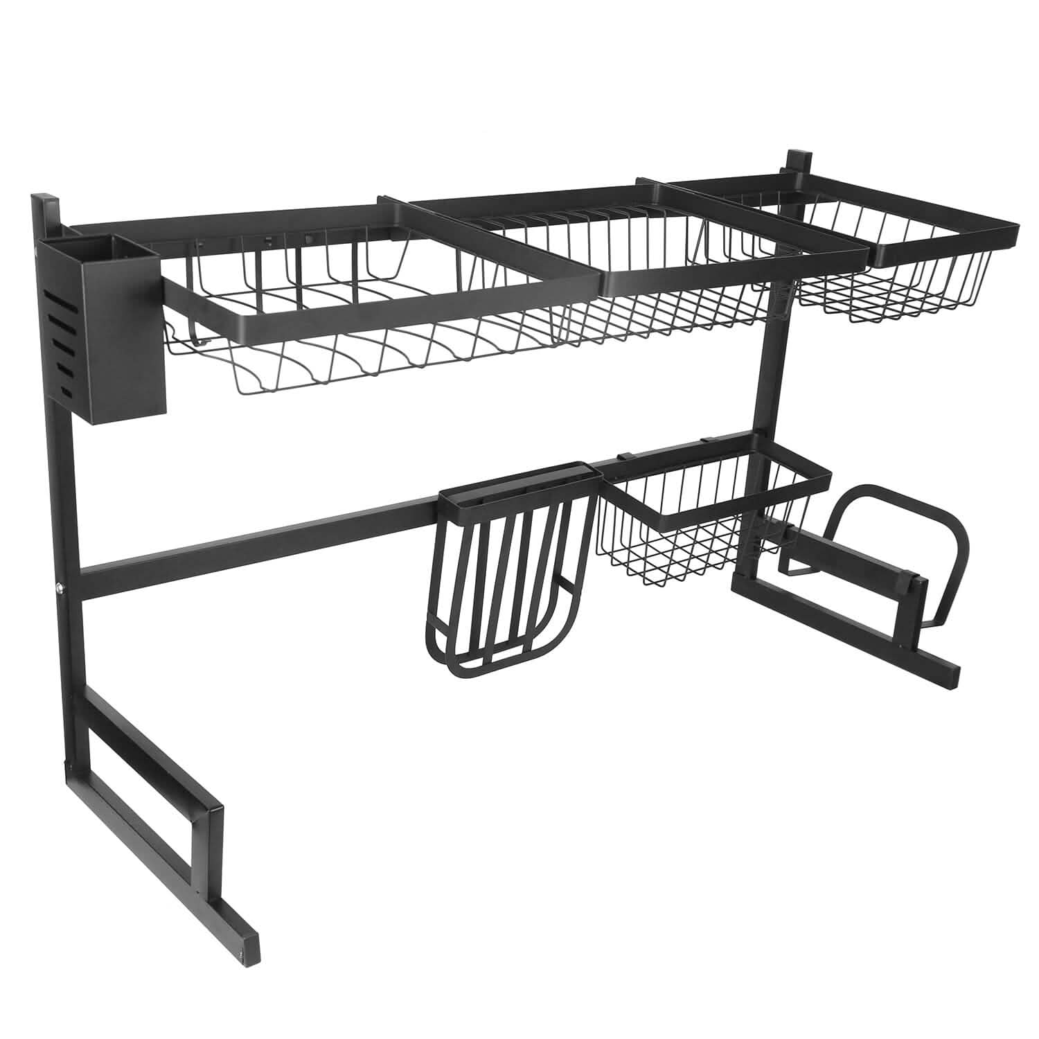 2-Tier Over the Sink Dish Drying Rack DailySale