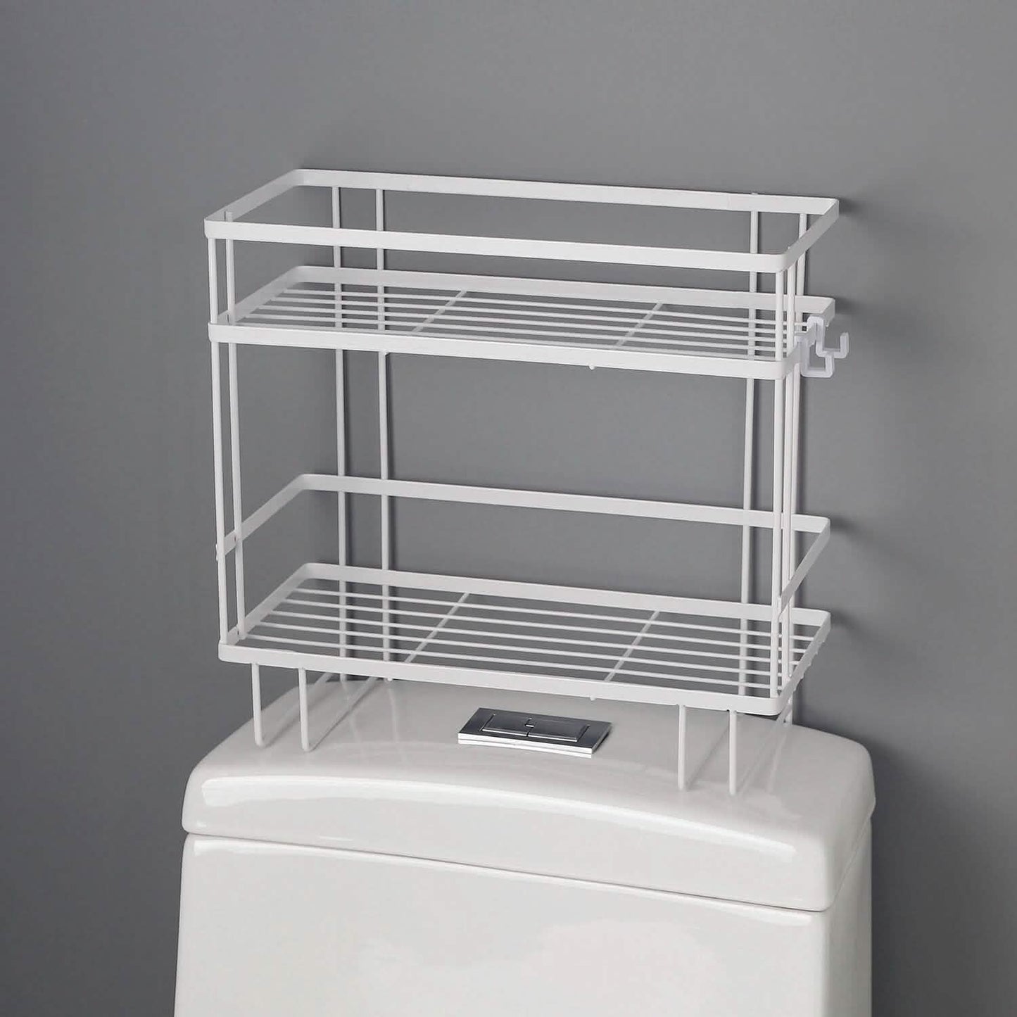 2-Tier Over the Toilet Storage Shelf Rack DailySale