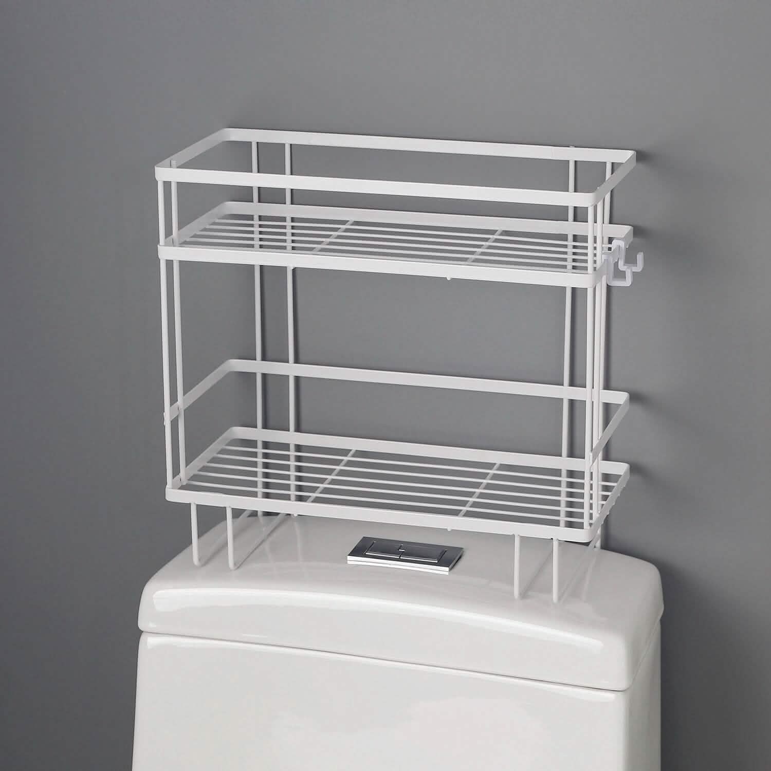 2-Tier Over the Toilet Storage Shelf Rack DailySale