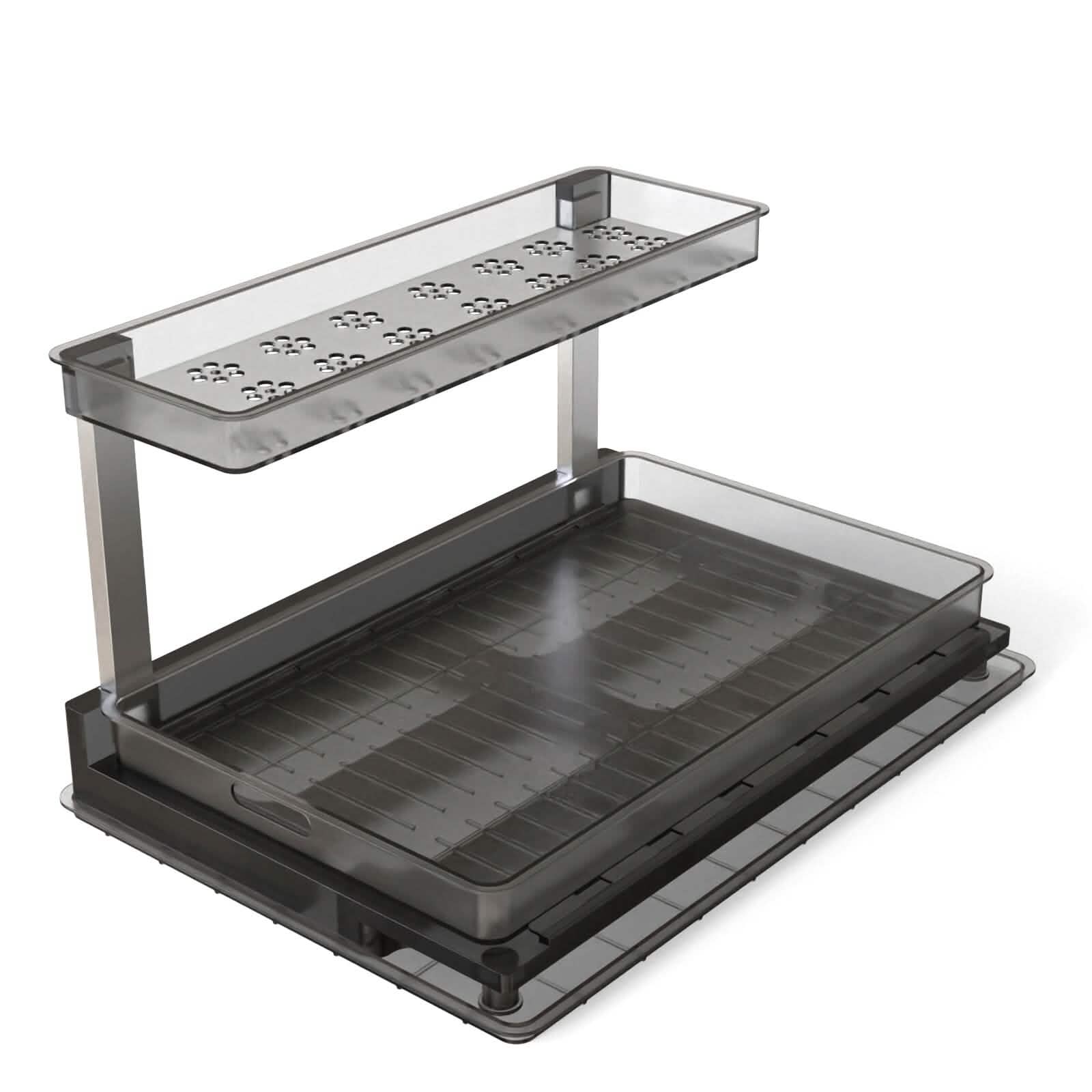 2-Tier Pull Out Under Sink Organizer DailySale