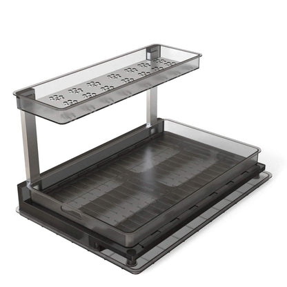 2-Tier Pull Out Under Sink Organizer DailySale