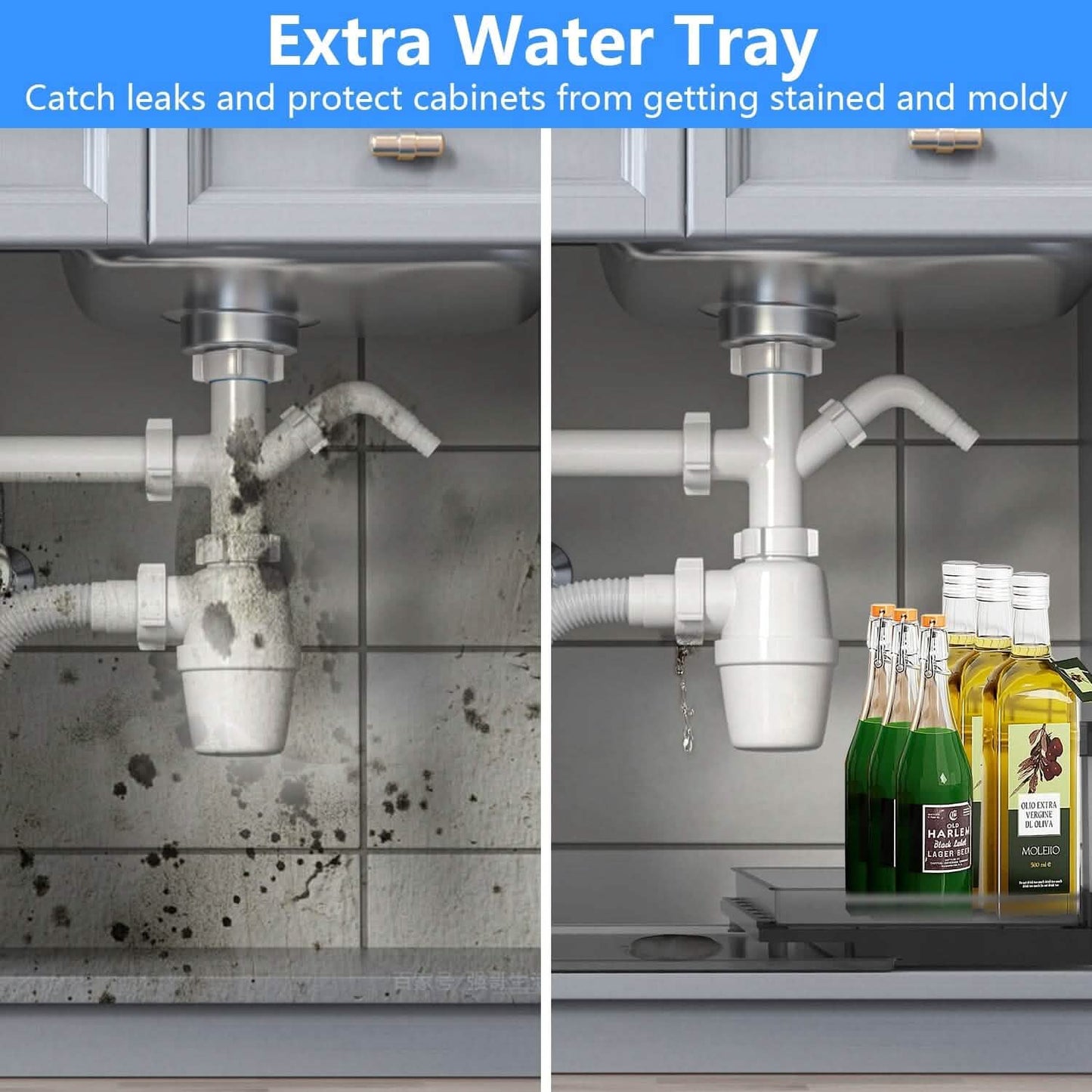2-Tier Pull Out Under Sink Organizer DailySale