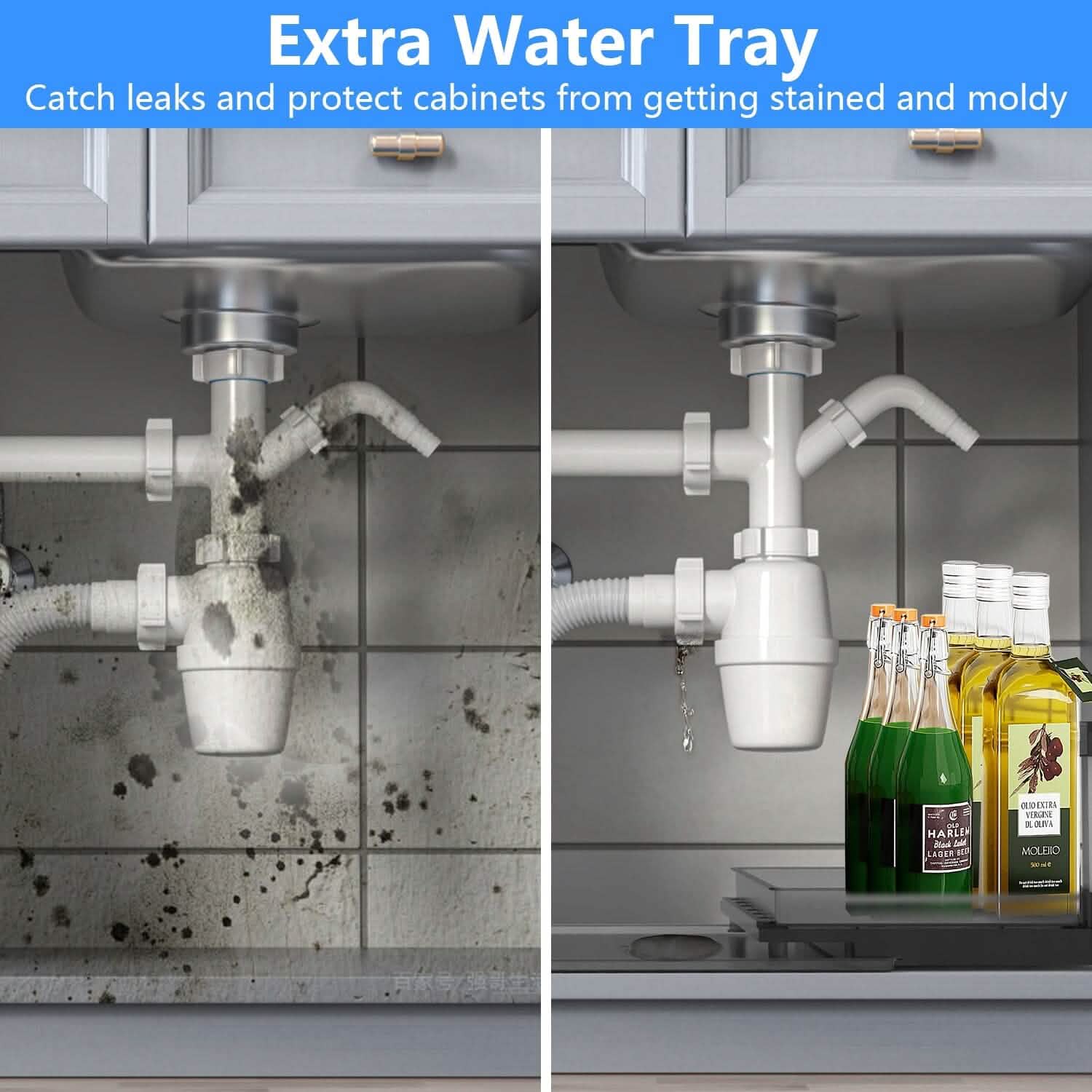 2-Tier Pull Out Under Sink Organizer DailySale
