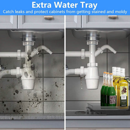 2-Tier Pull Out Under Sink Organizer DailySale