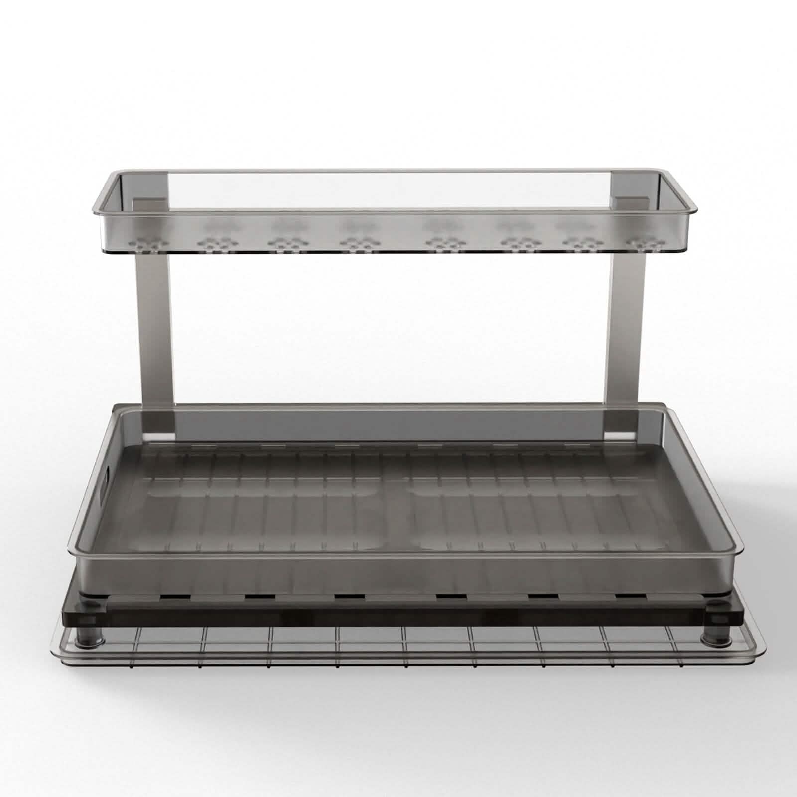 2-Tier Pull Out Under Sink Organizer DailySale