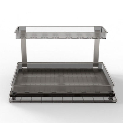 2-Tier Pull Out Under Sink Organizer DailySale