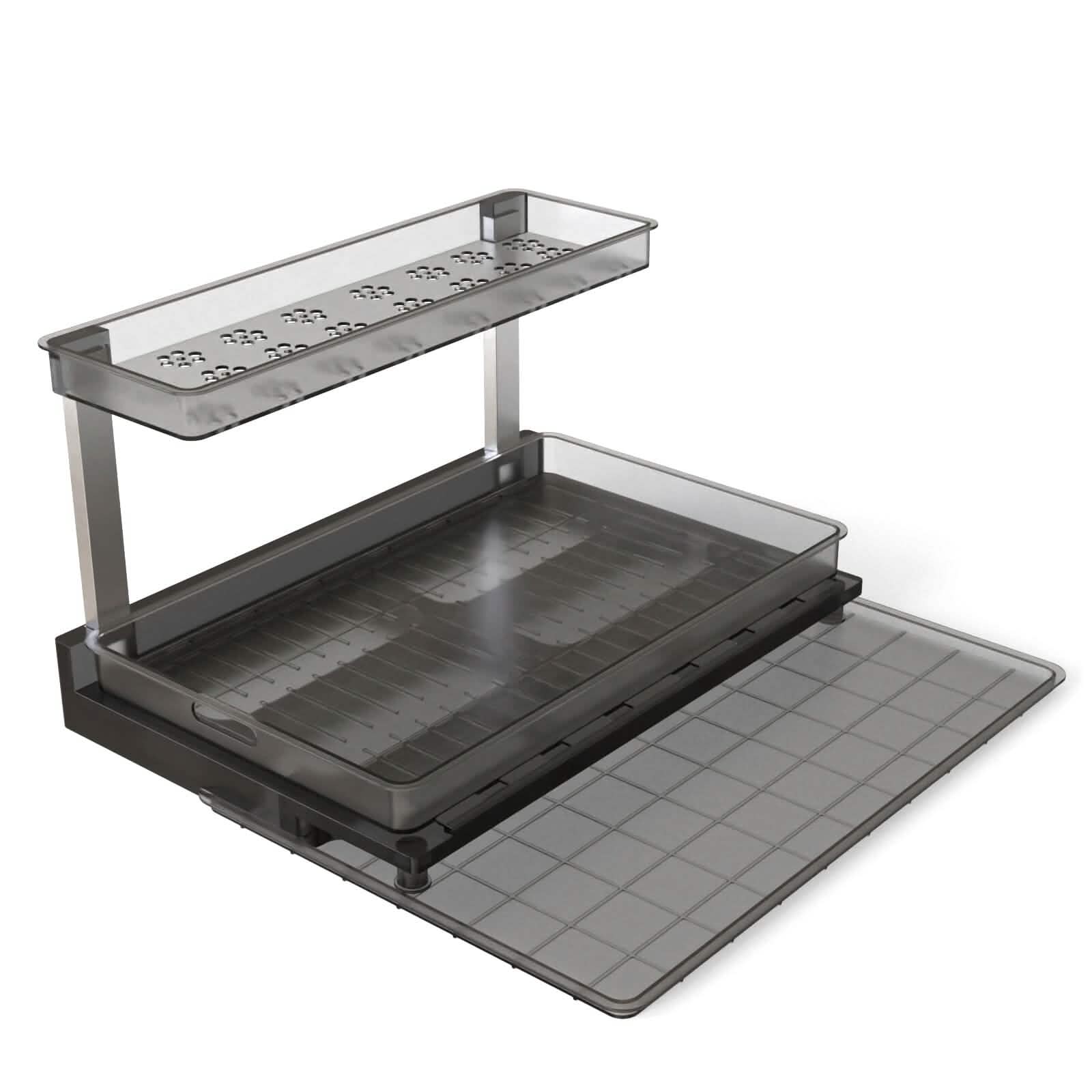 2-Tier Pull Out Under Sink Organizer DailySale