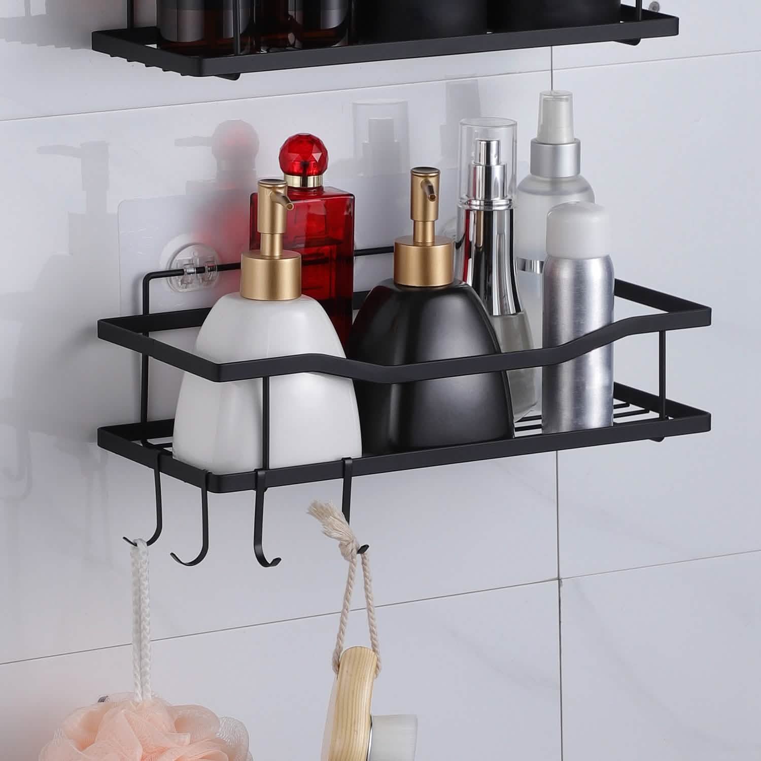 2-Tier Shower Caddy Shelf Holder DailySale