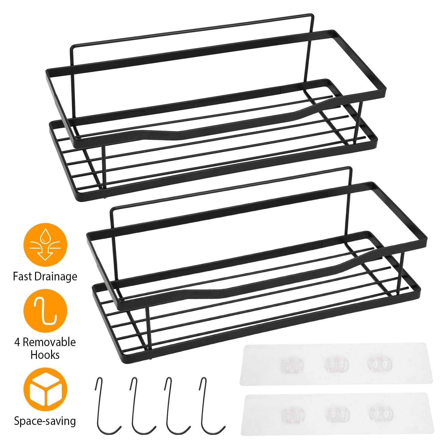 2-Tier Shower Caddy Shelf Holder DailySale