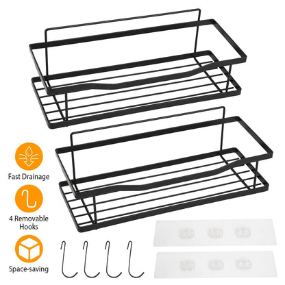 2-Tier Shower Caddy Shelf Holder DailySale