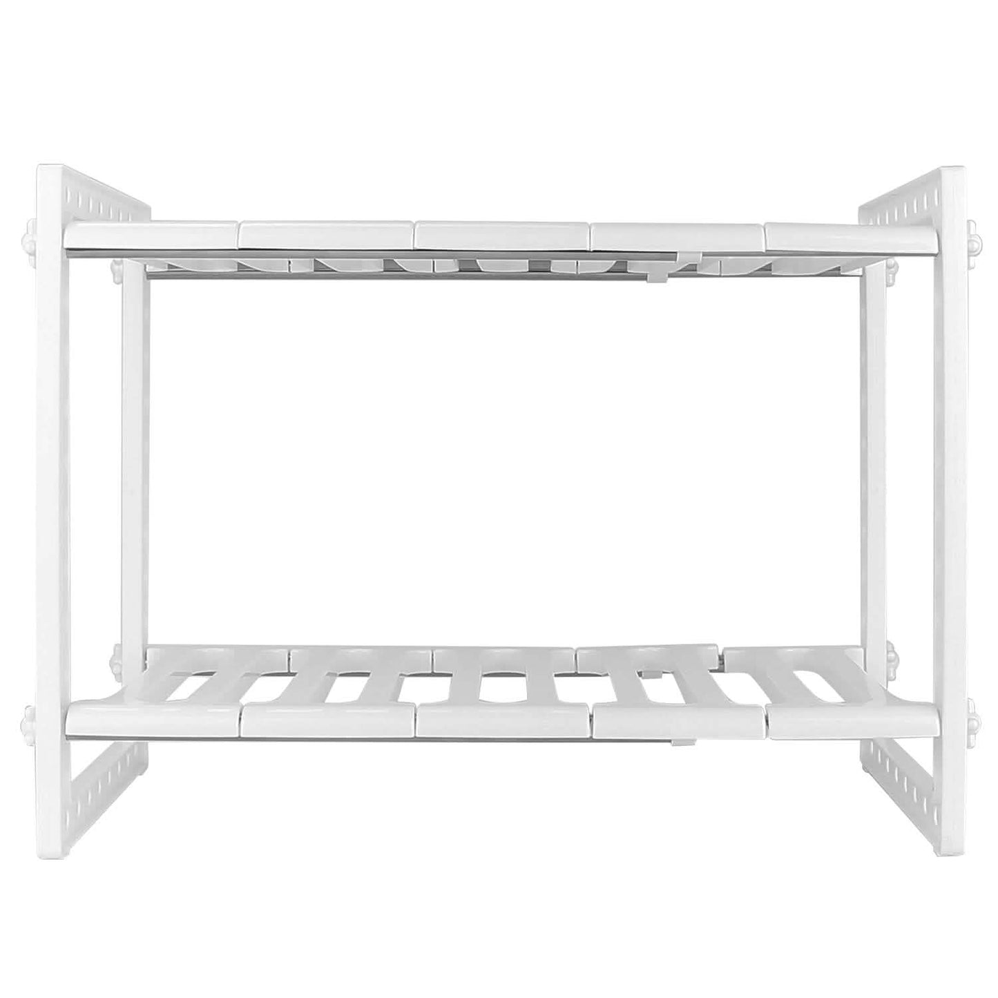 2-Tier Under Sink Organizer Retractable Space Saving Storage DailySale