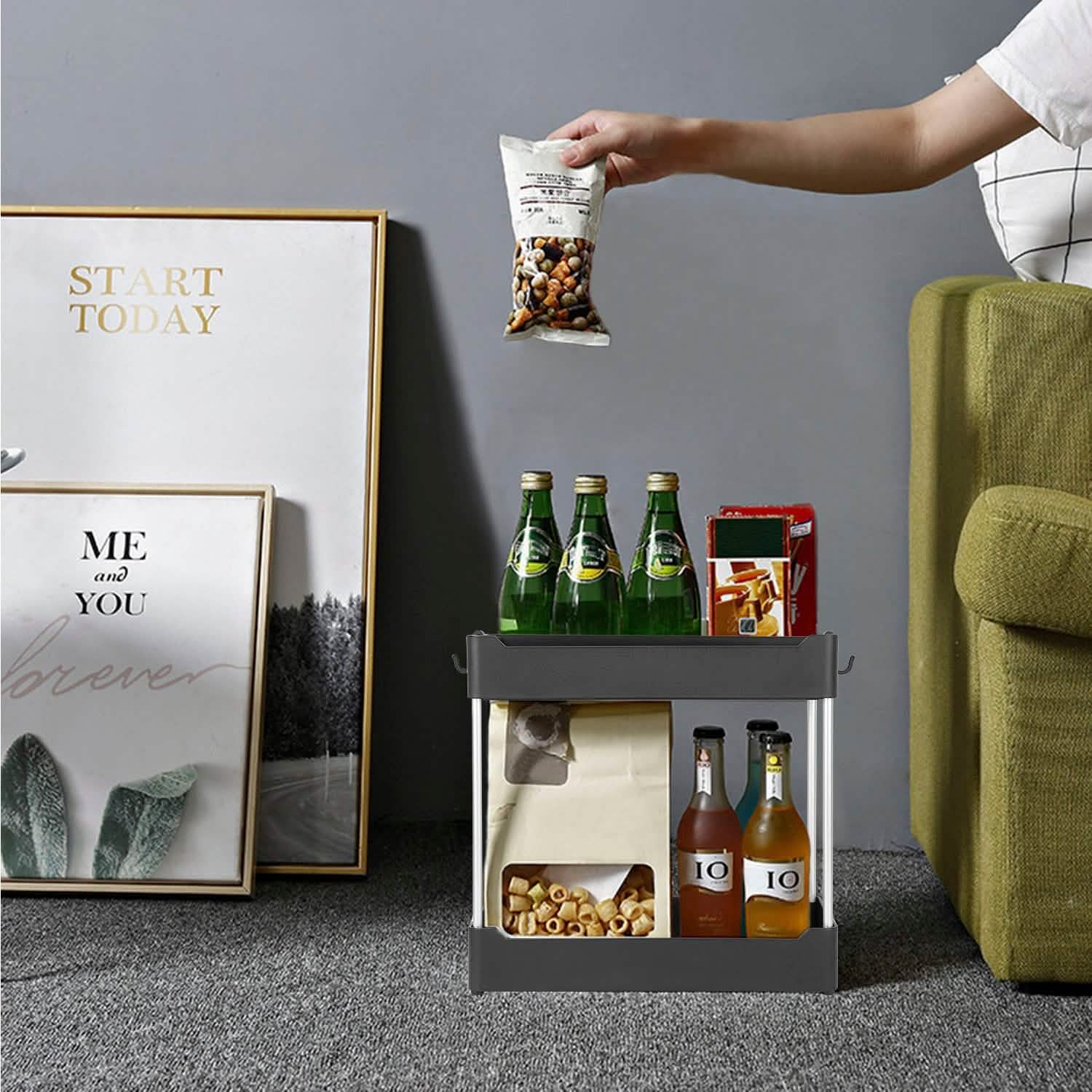 2-Tier Under Sink Shelf Organizer DailySale