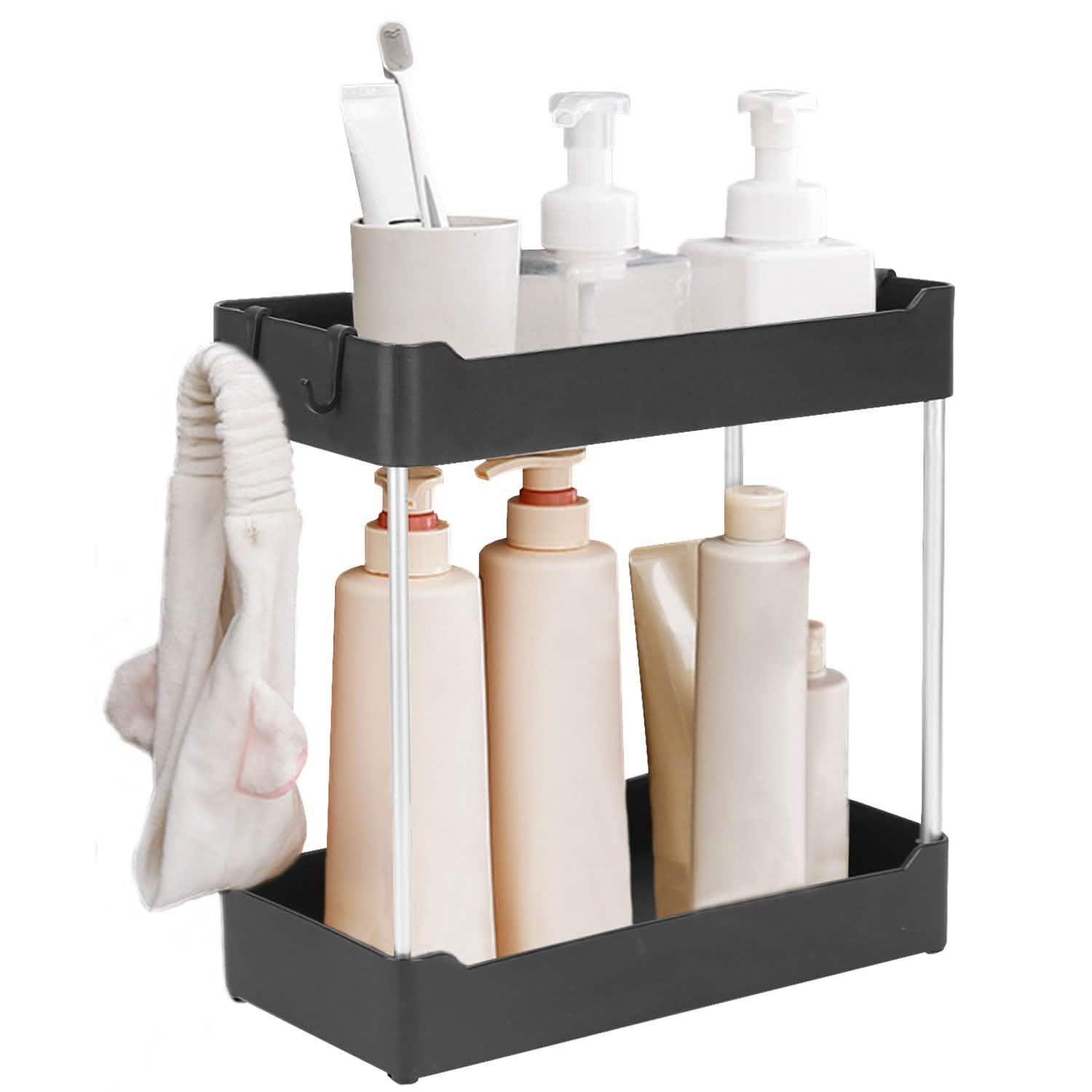 2-Tier Under Sink Shelf Organizer DailySale