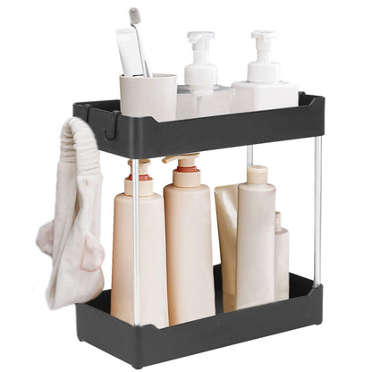 2-Tier Under Sink Shelf Organizer DailySale