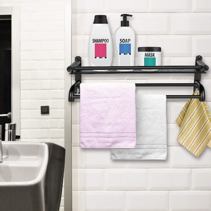 2-Tier Wall Mounted Towel Rack DailySale