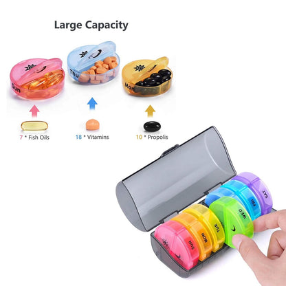 2 Times A Day Weekly Pill Organizer DailySale