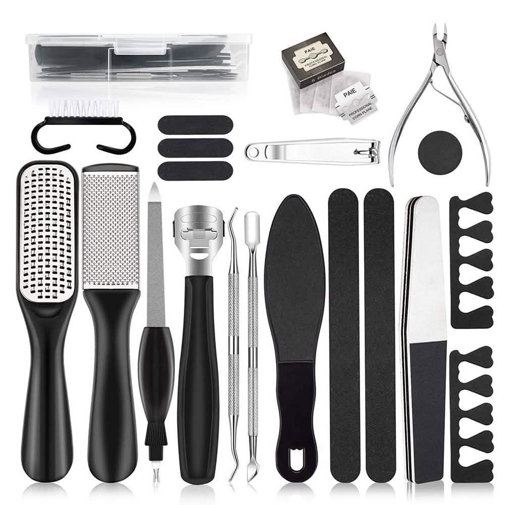 20-in-1 Professional Pedicure Kit, Foot Care File Set for Callus and Dead Skin Remover DailySale