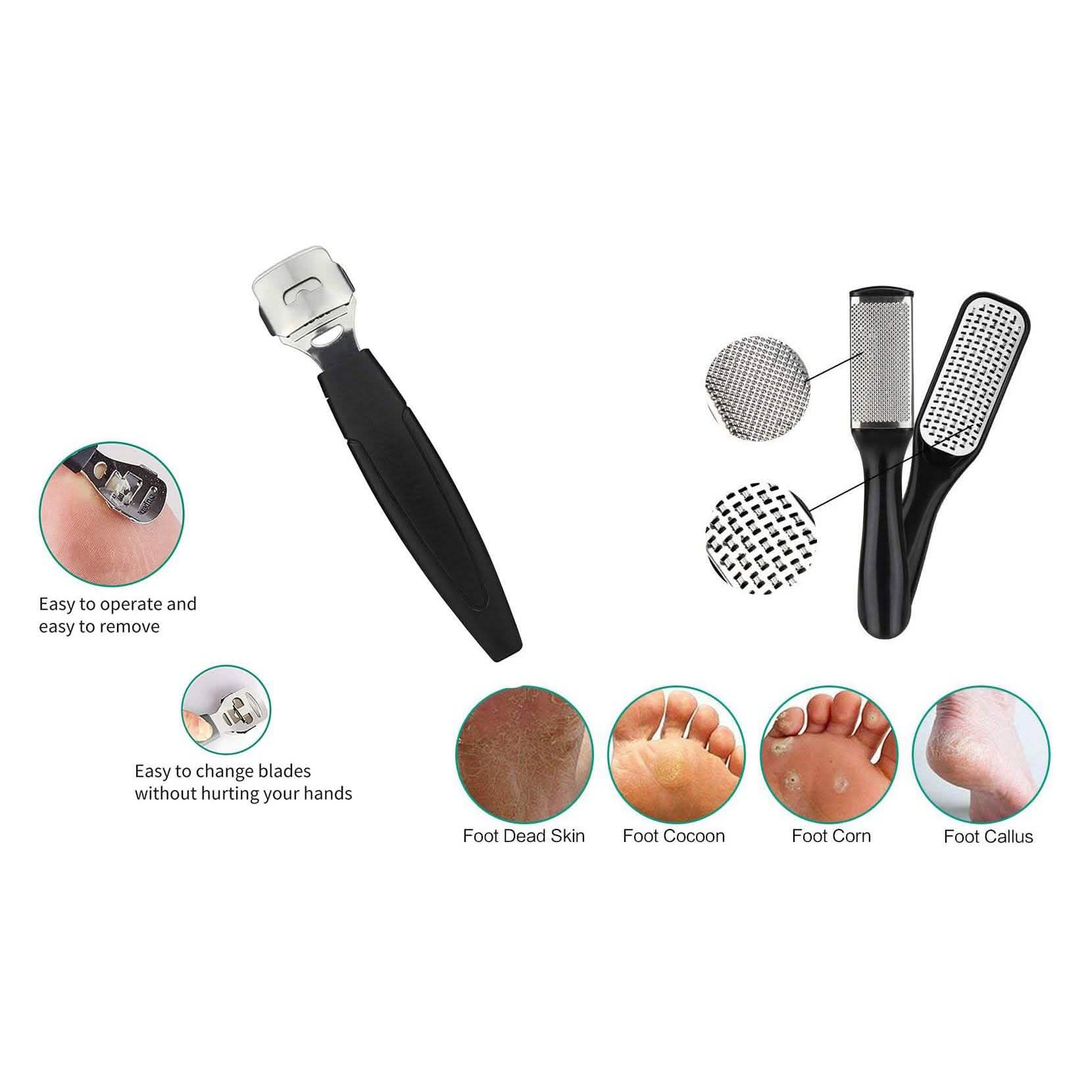 20-in-1 Professional Pedicure Kit, Foot Care File Set for Callus and Dead Skin Remover DailySale