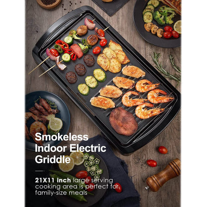 20-Inch Nonstick Electric Griddle DailySale