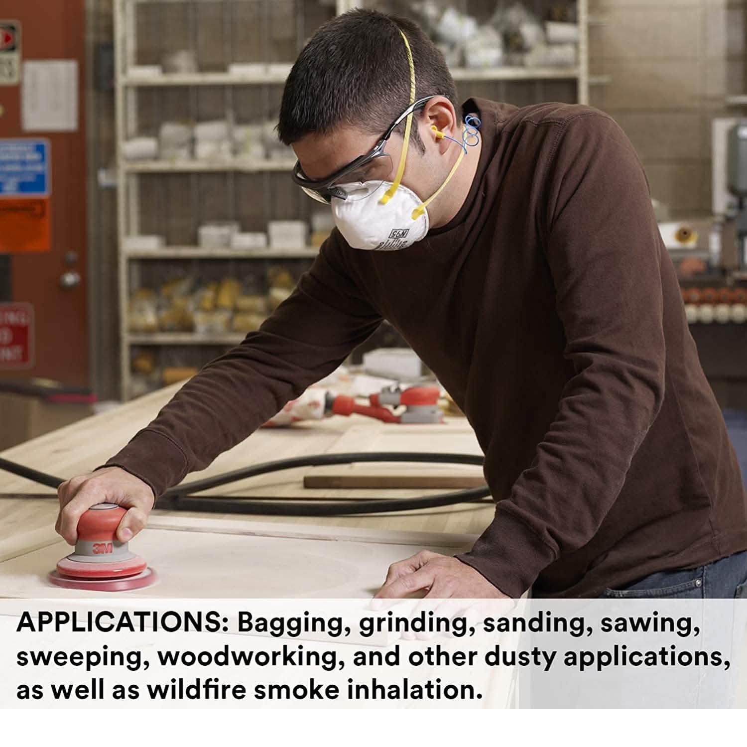 20-Pack: 3M Personal Protective Equipment 8210 Particulate Respirator DailySale