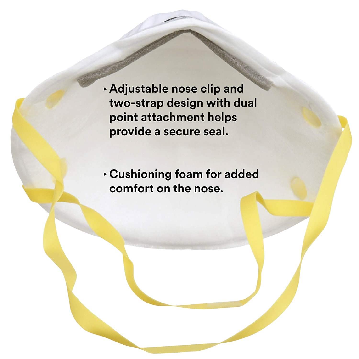 20-Pack: 3M Personal Protective Equipment 8210 Particulate Respirator DailySale