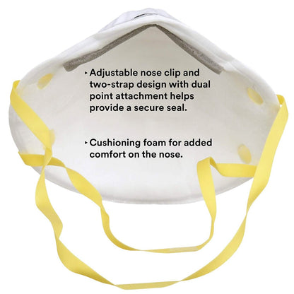 20-Pack: 3M Personal Protective Equipment 8210 Particulate Respirator DailySale
