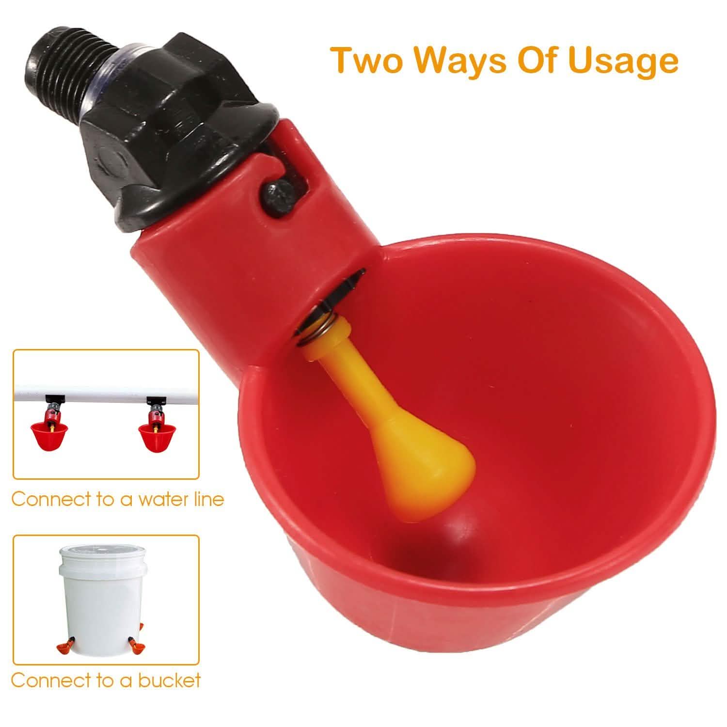 20-Pack: Chicken Waterer Automatic Drinker DailySale