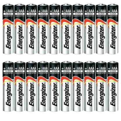 20-Pack: Energizer AA or AAA Max Alkaline Batteries DailySale