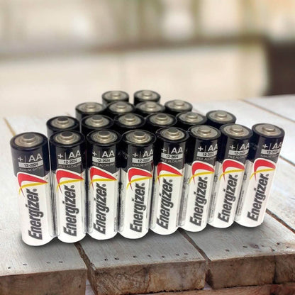 20-Pack: Energizer AA or AAA Max Alkaline Batteries DailySale