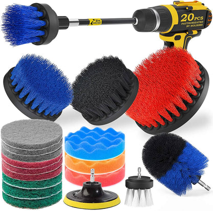 20-Pack: Holikme Drill Brush Attachments Set DailySale