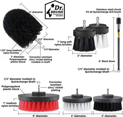 20-Pack: Holikme Drill Brush Attachments Set DailySale