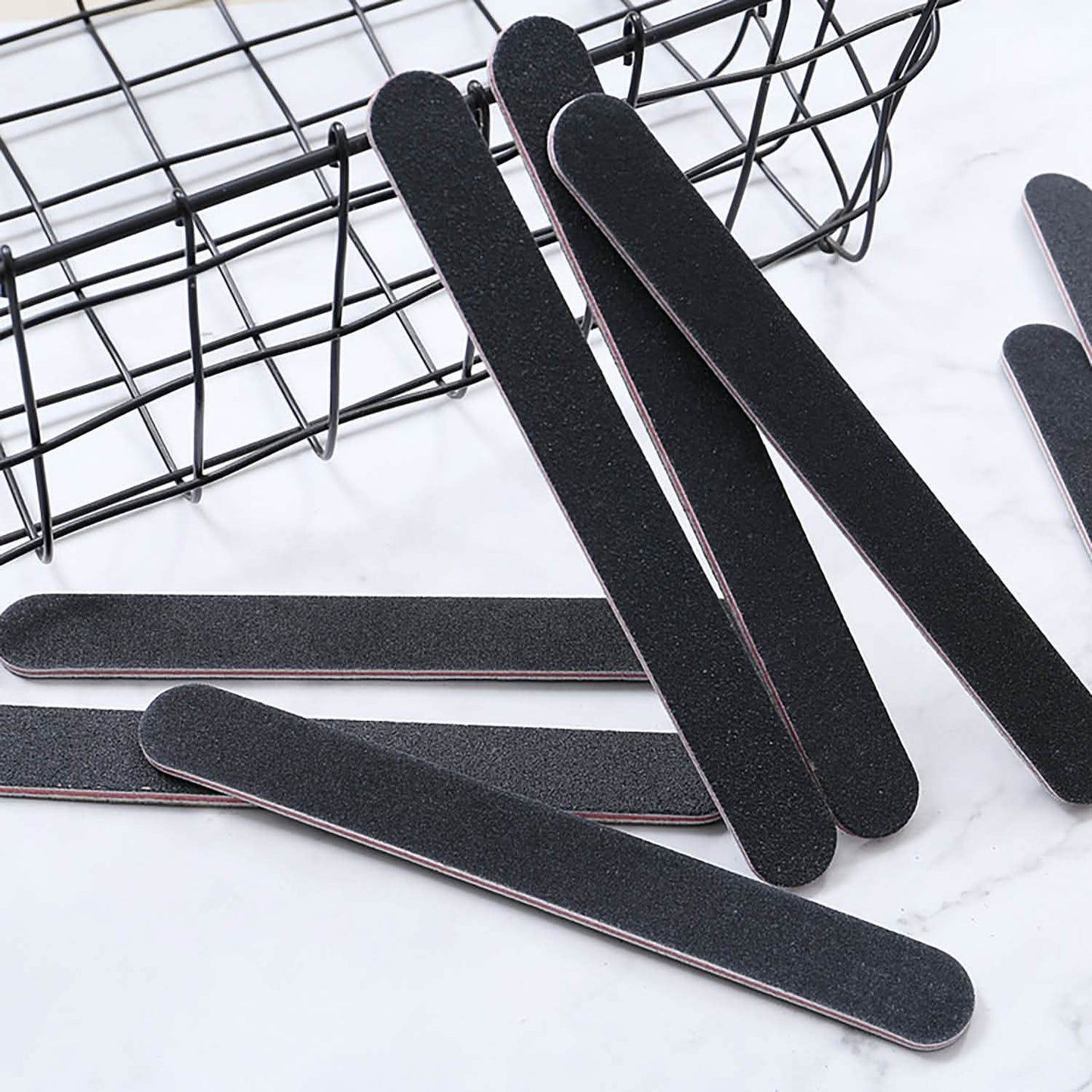 20-Pack: Professional Double Sided 100/180 Grit Nail Files DailySale