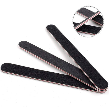20-Pack: Professional Double Sided 100/180 Grit Nail Files DailySale