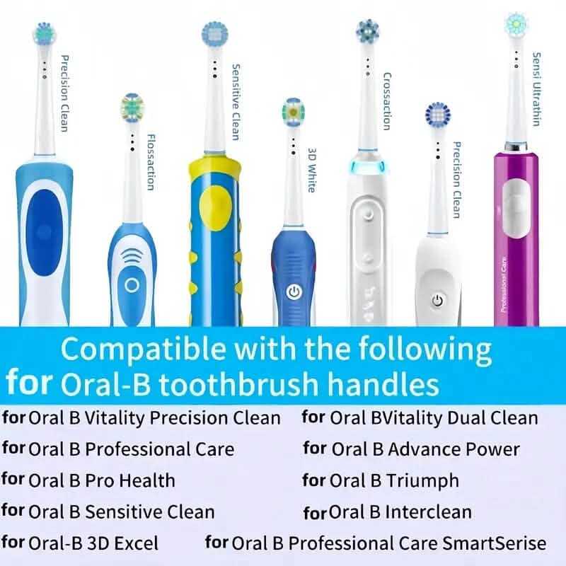 20-Pack: Professional Electric Replacement Toothbrush Heads DailySale