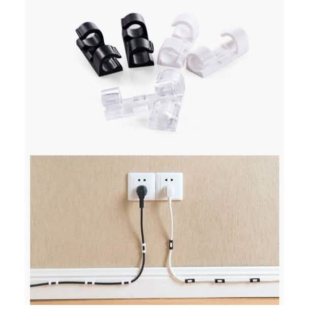 20-Pack: Self-adhesive Wire Organizer Line Cable Clip DailySale