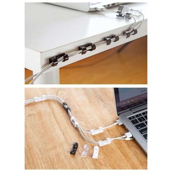 20-Pack: Self-adhesive Wire Organizer Line Cable Clip DailySale