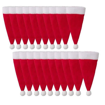 20-Piece: Christmas Santa Hat Silverware Storage Bag DailySale