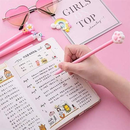 20-Piece: Cute Gel Cartoon Pen Set DailySale