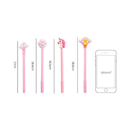 20-Piece: Cute Gel Cartoon Pen Set DailySale